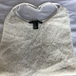 SOLD - Lace Crop top